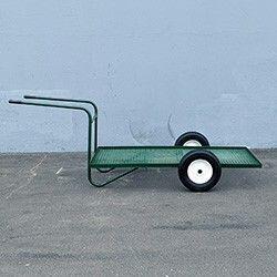 NLWB2 NURSERYMAN'S LOWBOY WHEELBARRPW MESH DECK 32X61-side_250x250